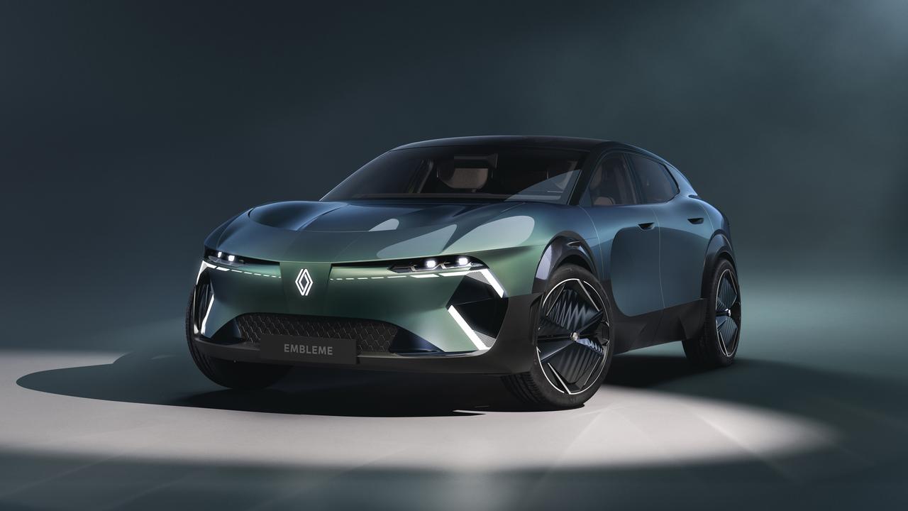 2024 Renault Embleme concept car. Picture: Supplied