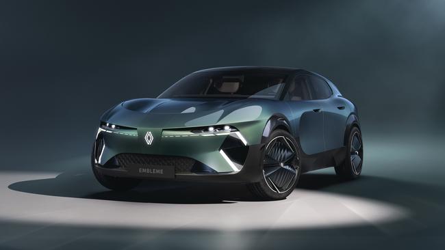 2024 Renault Embleme concept car. Picture: Supplied