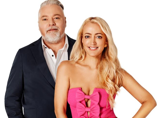 Kyle Sandilands and Jackie O Henderson launch their show in Melbourne.