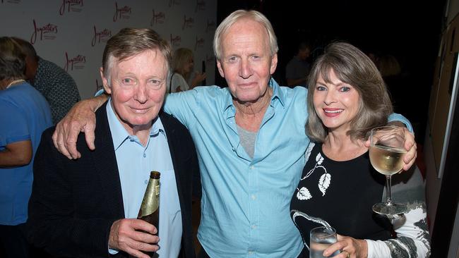 John Cornell, Paul Hogan and Delvene Delaney.