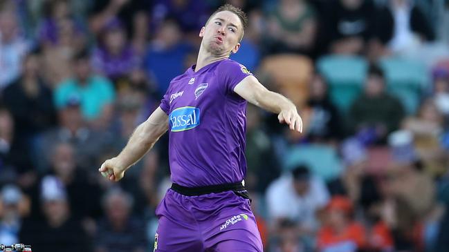 Tom Rogers has led the Hurricanes bowling attack in the absence of James Faulkner and Riley Meredith.  