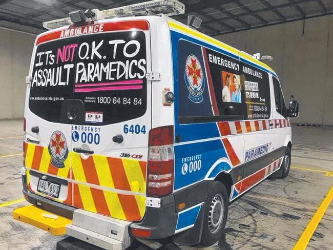 Ambulance officers are abused every 50 minutes around the state. Picture: Supplied