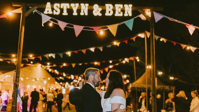 Astyn Reid and Ben Underdown's Port Lincoln 'WEDFEST' wedding. Picture: Bec Smart Photography