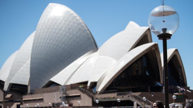 The Sydney Opera House is planning a suite of events to keep people\s spirits up during the COVID-19 crisis. Picture: AAP Image/James Gourley