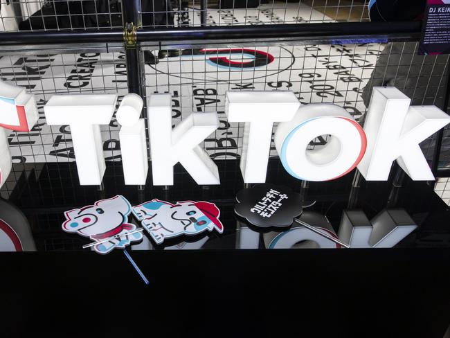 TikTok is a popular video sharing platform – but it’s also attractive to paedophiles because it has an easy messaging service. Picture: Bloomberg