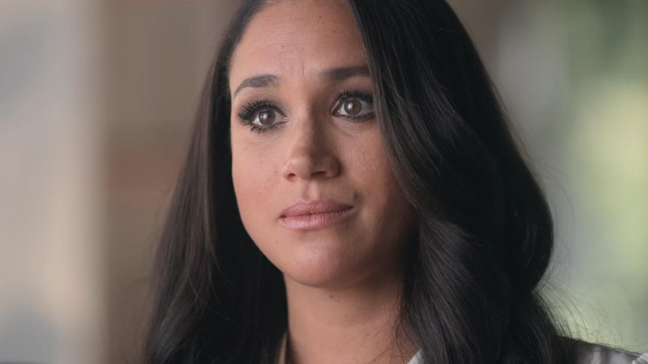 Meghan penned an op-ed about the devastating loss in 2020. Picture: Netflix