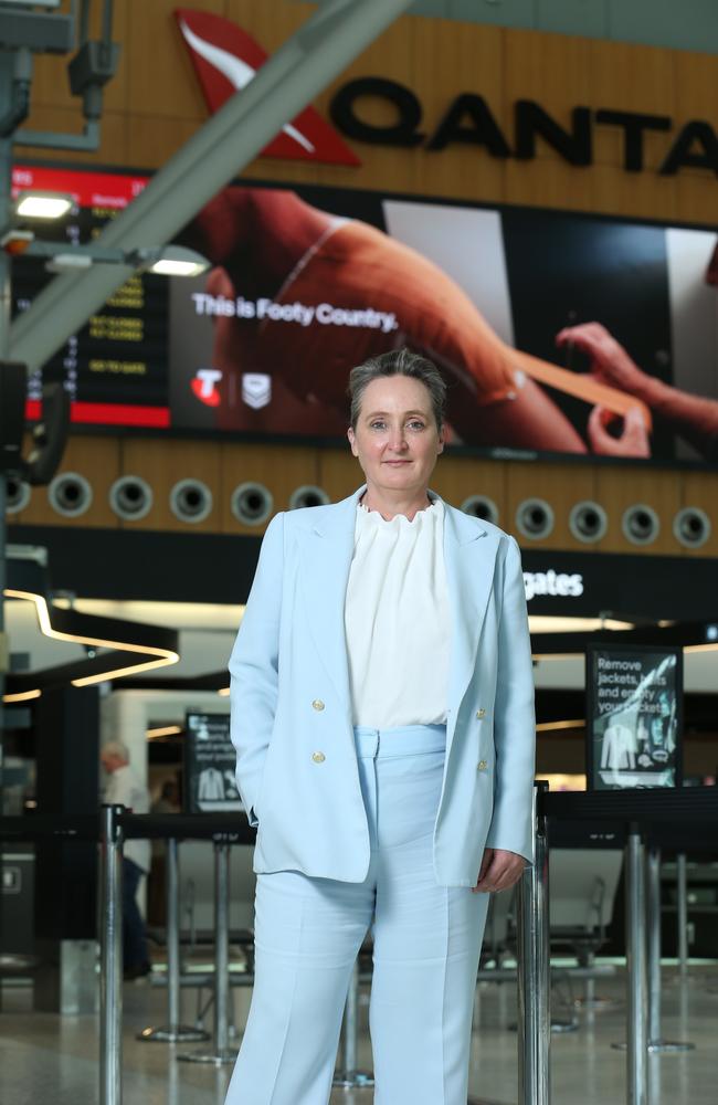 The announcement comes three days after new Qantas boss Vanessa Hudson issues another apology for the airline’s recent track record. Picture: Britta Campion / The Australian