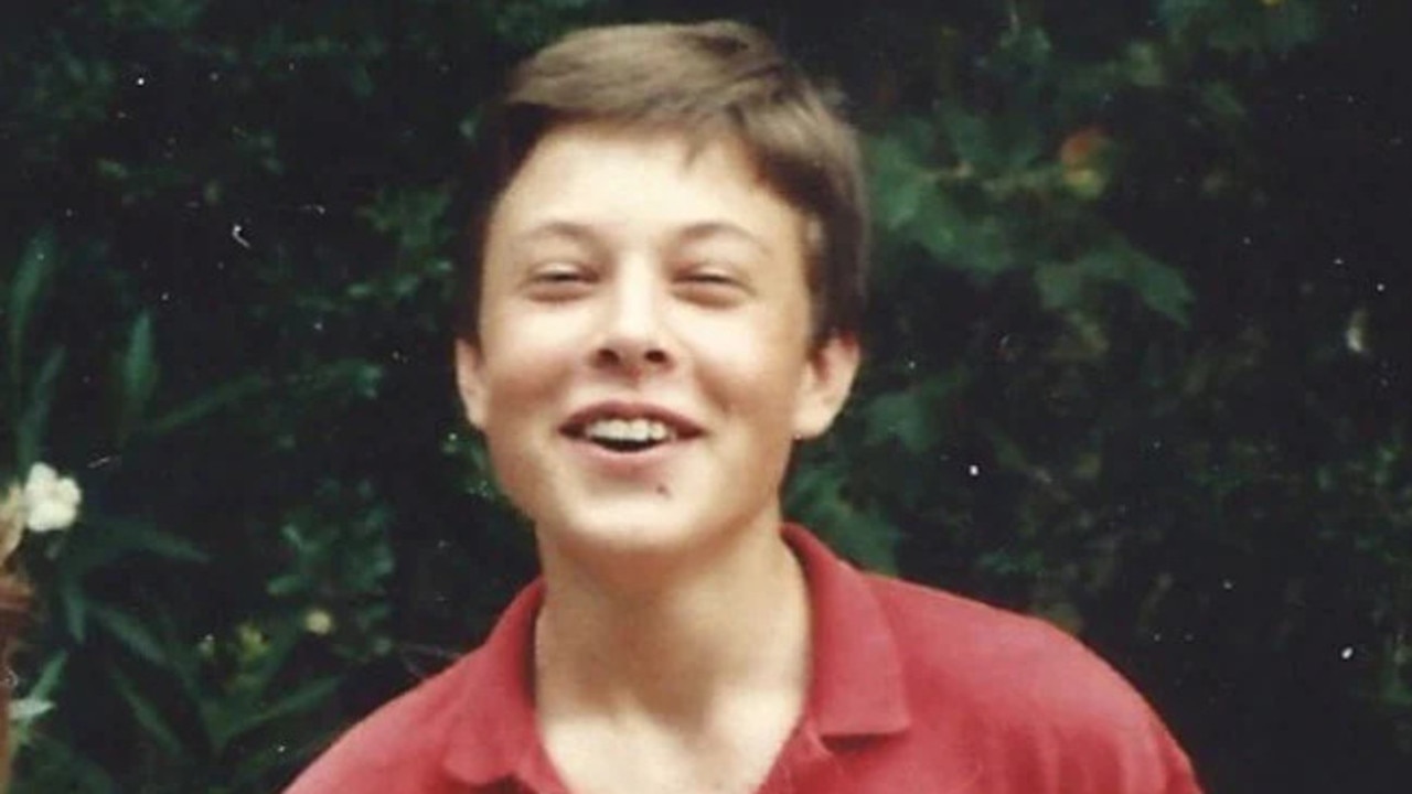 Elon Musk, pictured at 17, had a rich upbringing in South Africa. Picture: Supplied