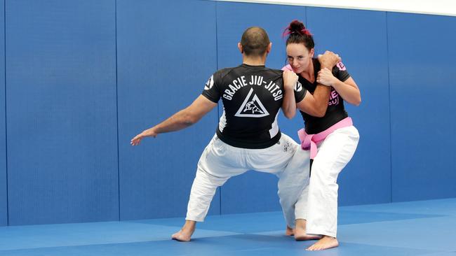 Owner Robbie Singh has been teaching his student Melinda Hooper for 12 months. Picture: Andrew Tauber