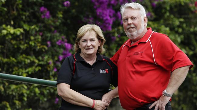 By seeing their son’s killer sentenced to life in prison, Bruce and Denise Morcombe have achieved a modicum of closure. Picture: Lachie Millard