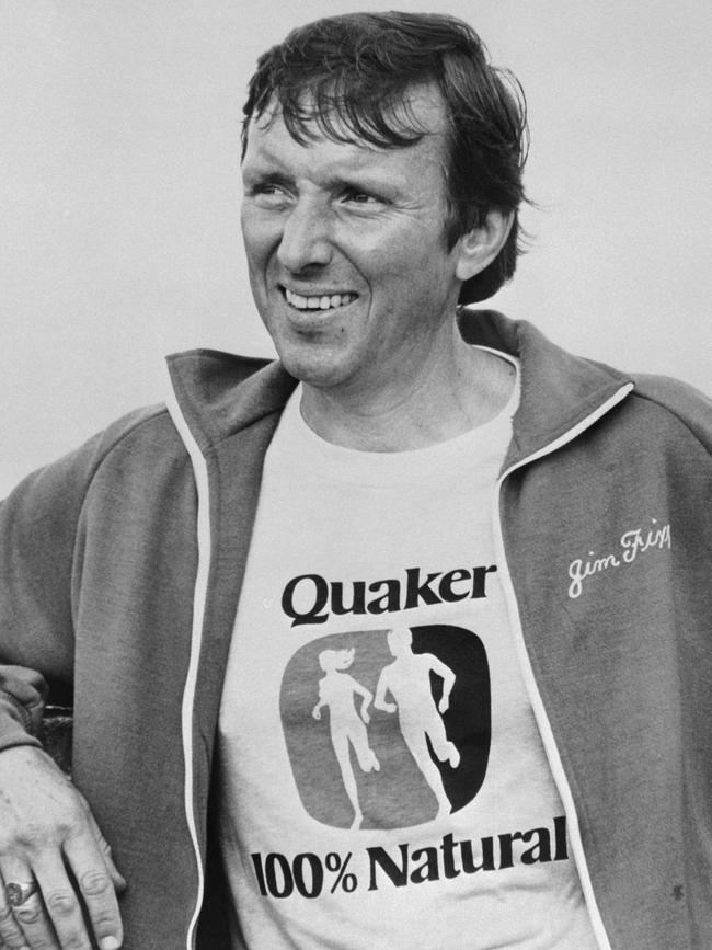 James Fixx, the author of The Complete Book of Running.