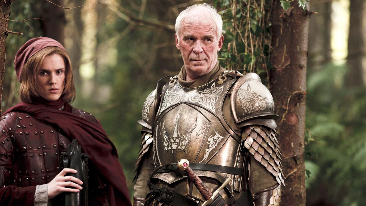 Ian McElhinney in a scene from Games of Thrones.