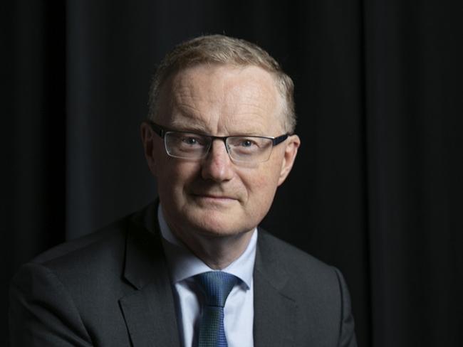 Governor of the Reserve Bank of Australia Philip Lowe before speaking at the Hilton Hotel, Sydney. Picture Stephen Cooper