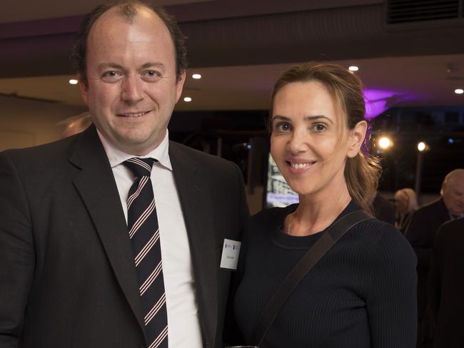 Paul Smith and Sanchia Brahimi. Picture: Chris Pavlich