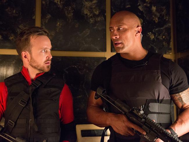 Breaking Bad’s Aaron Paul makes a cameo appearance in Central Intelligence. Picture: Warner Bros. Entertainment.