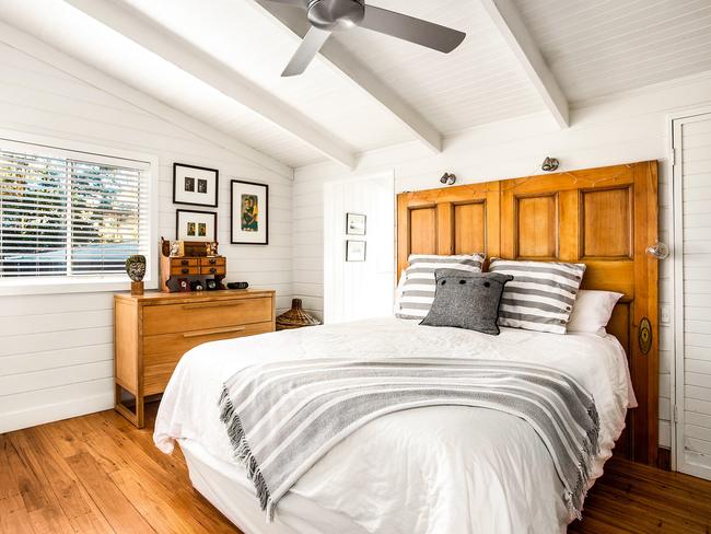 Vaulted ceilings feature in many of the rooms.