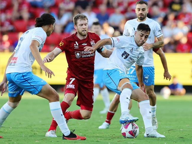 Sydney FC have had a dramatic slide down the ranks. Picture: Sarah Reed/Getty Images