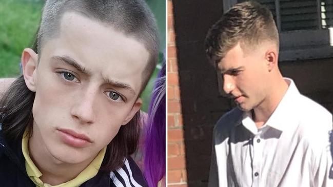 Lachlan Andrews (left) who tragically lost his life in Casino on May 29 last year and Aaron Pocklington (right), who is fighting charges relating to the death.