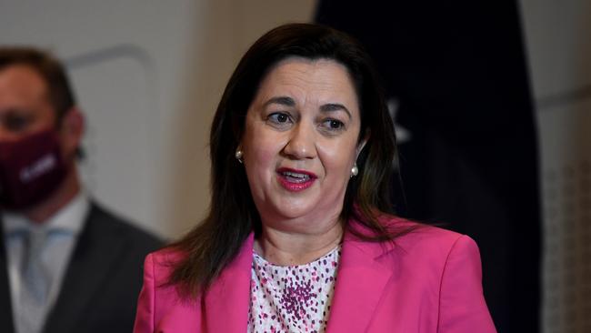 Annastacia Palaszczuk often refuses to answer the hard questions. Picture: Dan Peled