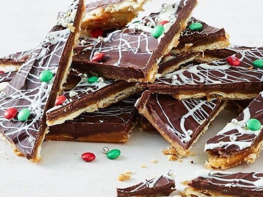 Christmas crack: The sweet gets its name because of the fact that it is so darn addictive.