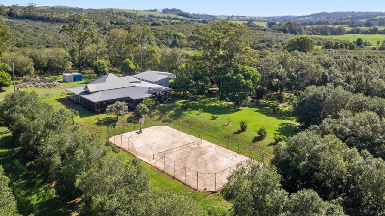 This 63ha Bangalow farm is on the market with a price guide of between $6 million and $6.5 million. Picture: Supplied