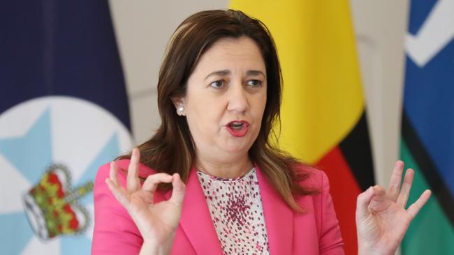 Labor’s Treasury spokesman refrained from endorsing Annastacia Palaszczuk’s suggestion that Queensland could not open up until children under 12 were vaccinated. Picture: Annette Dew