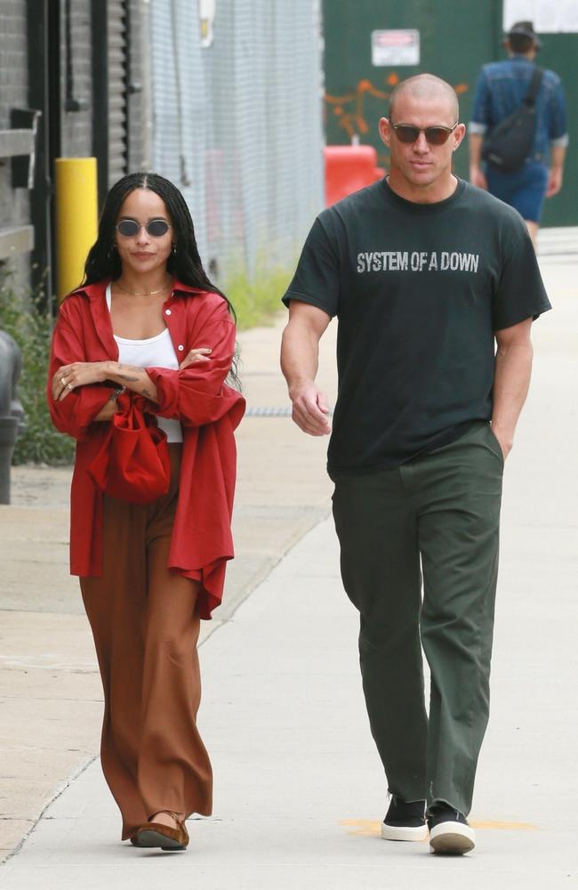 Zoë Kravitz, Channing Tatum engaged after two years of dating: Report ...