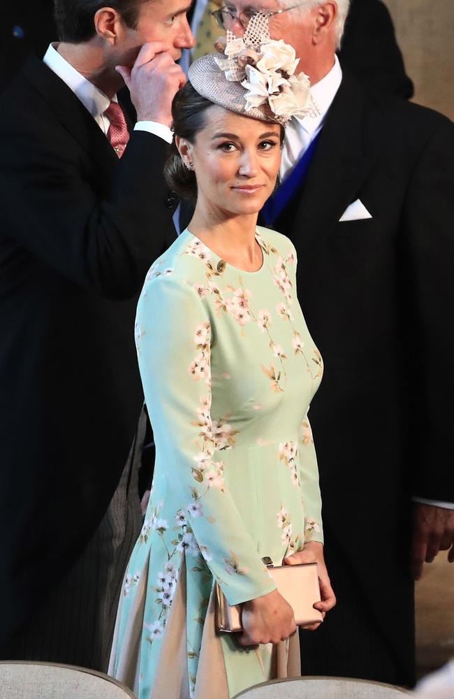 Pippa Middleton has spoken about her pregnancy for the first time. Picture: AFP PHOTO / POOL / Danny Lawson