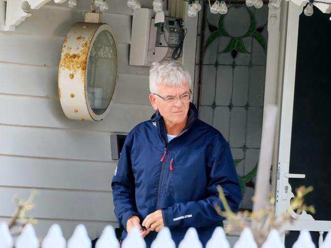 Photo of  former PWC employee Peter Collins at his home in Sandringham on Thursday 17 August 2023. Photo THE AUSTRALIAN / LUIS ENRIQUE ASCUI