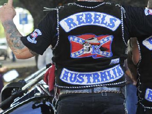 Rebels bikies. Picture: Supplied.