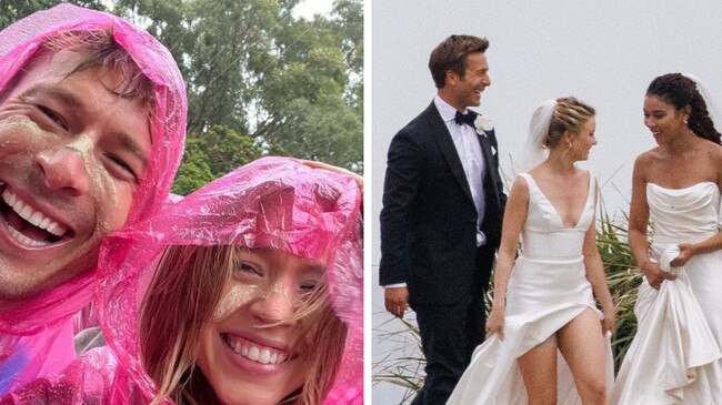 Sydney Sweeney films and sightsees in Sydney, Australia, with co-stars. Picture: Sydney Sweeney/Instagram