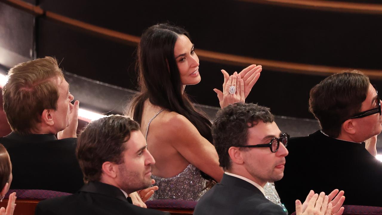 At 62, Demi Moore's remarkable career resurgence with The Substance earned her a Golden Globe and an Academy Award nomination for Best Actress. Moore’s authenticity and longstanding reputation for using her platform to address issues of self-worth and ageism, inspires future generations of women in the industry. Picture: Getty