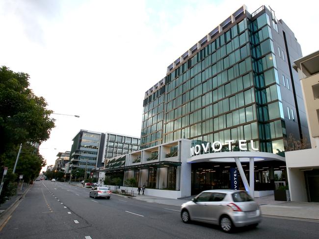 The Cordelia St view - Exterior generic building photos of the Exclusive first look of Novotel Brisbane day before opening, South Bank, South Brisbane, on Wednesday June 6, 2018 (Image AAP/Steve Pohlner)