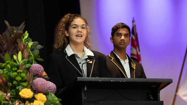 Belle Munso and Himesh Jayasekera.