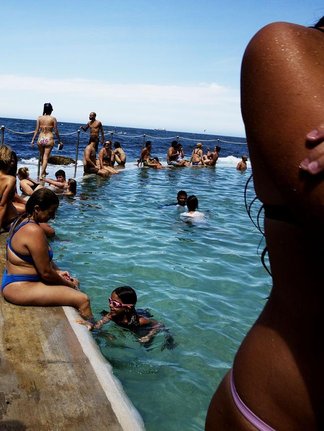 Bronte pool: Pic: Paul Blackmore.