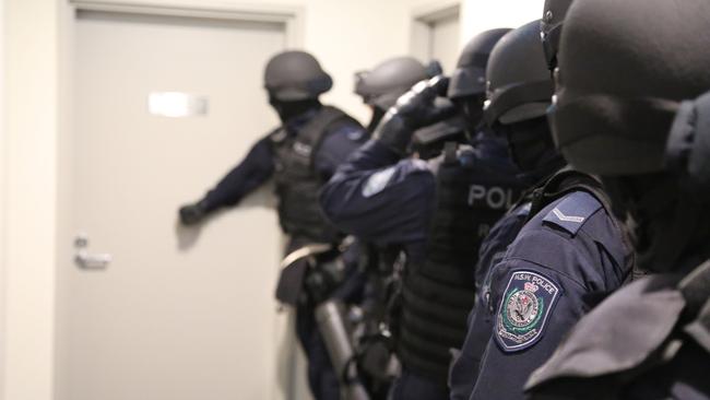 Bikie-busting Strike Force Raptor officers have spent the week quizzing neighbours and searching homes and cars for weapons across 18 suburbs.