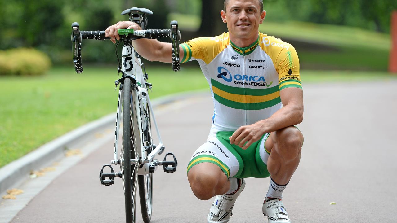 Launch of the 2015 Australia Road National Championships in Melbourne Australia Friday 14th November 2014. Professional Simon Gerrans. Picture:Andrew Batsch