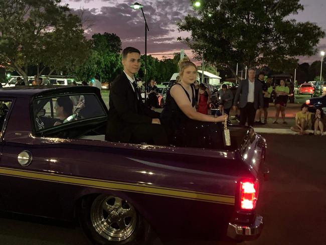 The students of Aldridge State High School celebrate their formal.