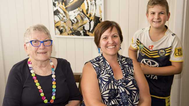 ( From left ) Jan Turner, Hayley Mason and Jim Turner. JDRF One Walk lunch after Josh Arnold performance at Urban Grounds. Picture: Nev Madsen. Sunday, 17th Nov, 2019.