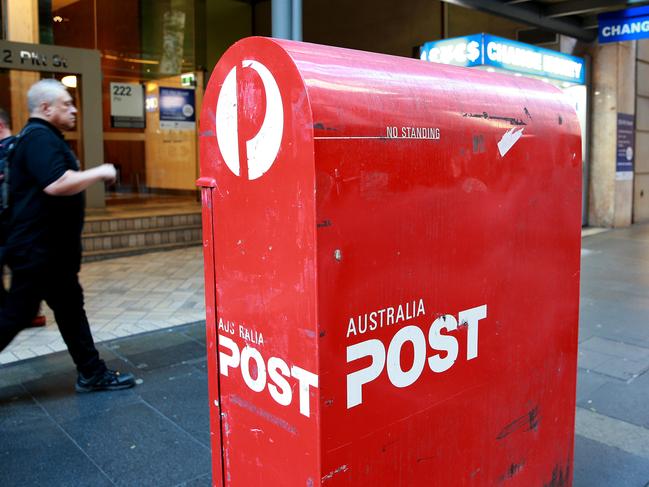 An Australia Post spokesperson said the health and safety of their staff and communities was of paramount importance. Picture: NCA NewsWire / Dylan Coker