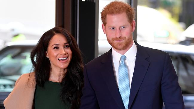 Meghan Markle and Prince Harry. Picture: Getty Images