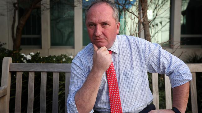 Barnaby Joyce says he understands the struggle Newstart recipients feel. Picture: Kym Smith