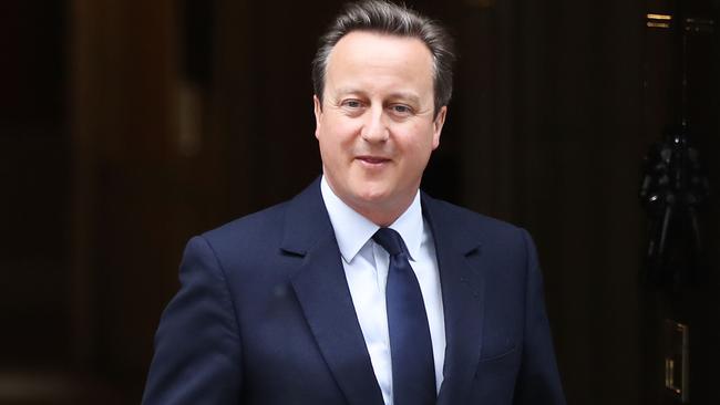 Former British PM David Cameron. Picture: Getty Images