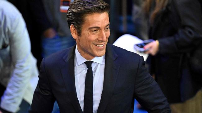 ABC broadcaster David Muir pushed Trump on the issue. (Photo by SAUL LOEB / AFP)