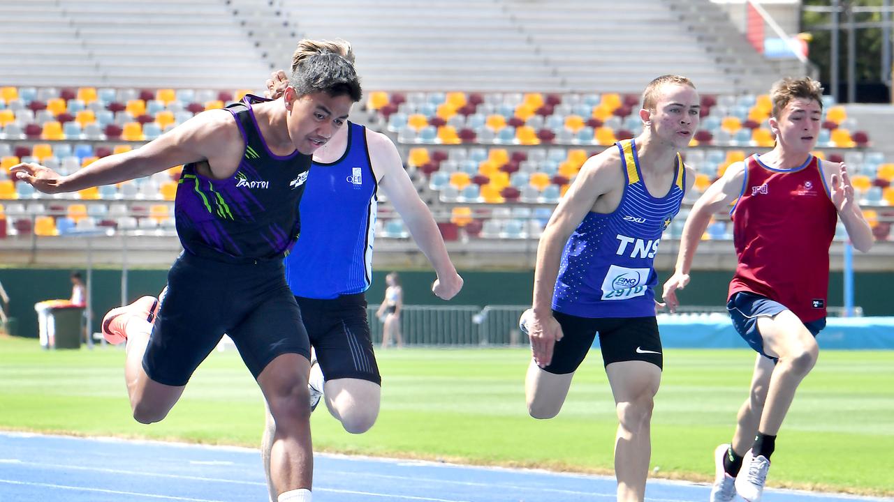 Queensland athletic state titles. Saturday March 13, 2021. Picture, John Gass