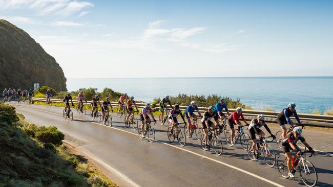 great ocean road cycling