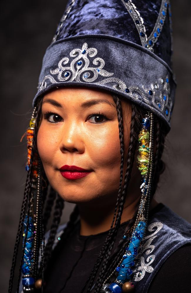 Cholpon Tabyldieva, from Kyrgyzstan, who now lives in Tasmania. She is part of the 177 Nations photography exhibition. Picture: Andrew Wilson