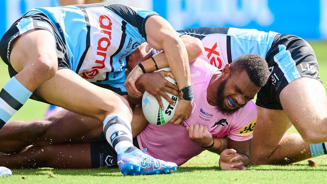 Sunia Turuva of the Panthers (Photo by Brett Hemmings/Getty Images)