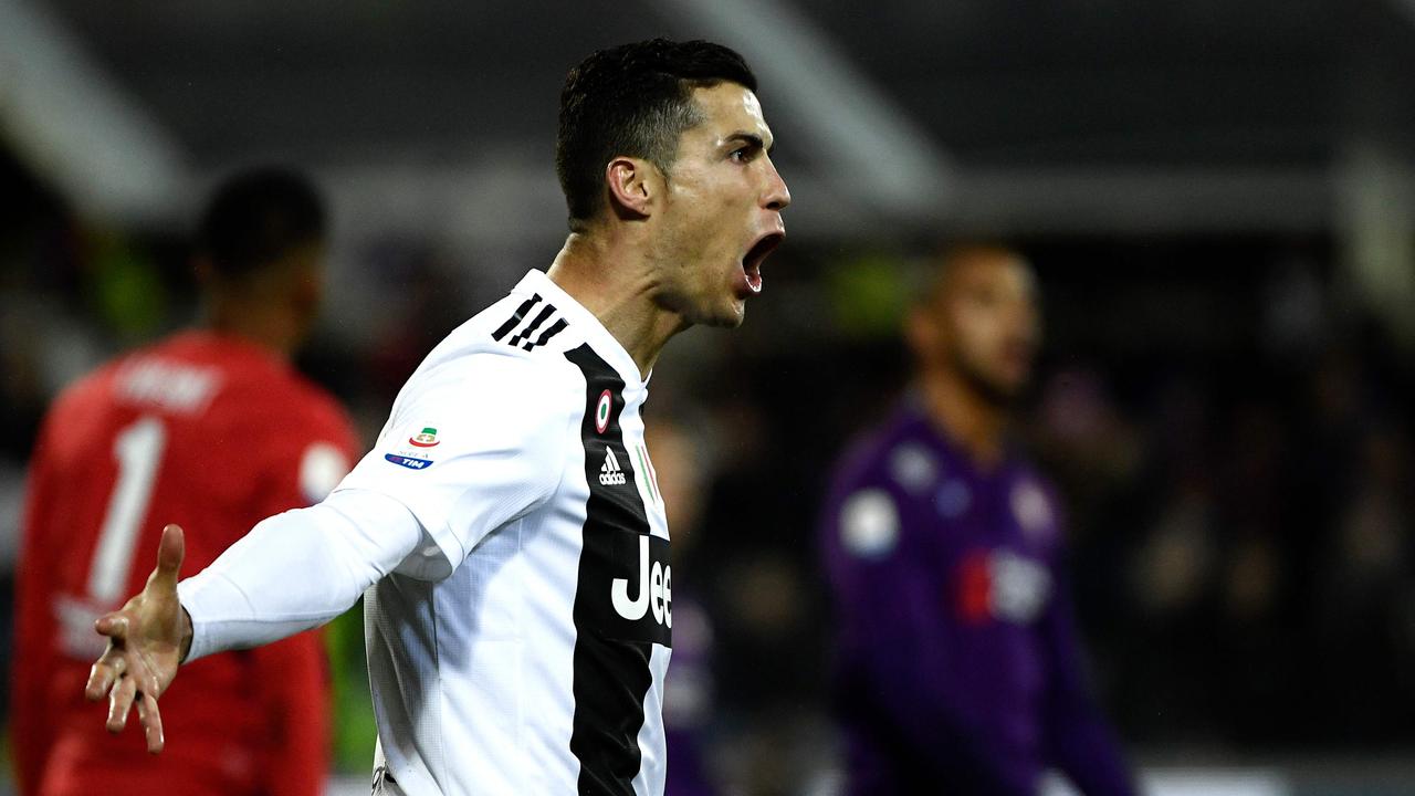 Cristiano Ronaldo. (Photo by Filippo MONTEFORTE / AFP)