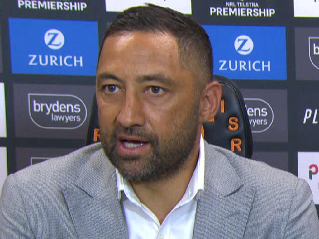 Wests Tigers rookie coach Benji Marshall says he isn’t worried about his future because he’s not coaching to save his job.